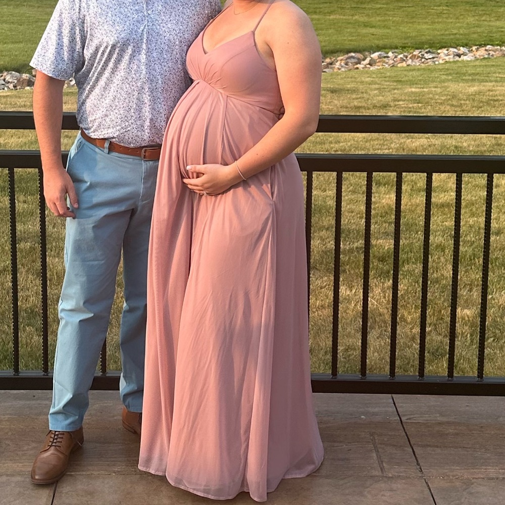 maternity bridesmaids dress